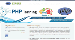 Desktop Screenshot of phpexperts.co.in